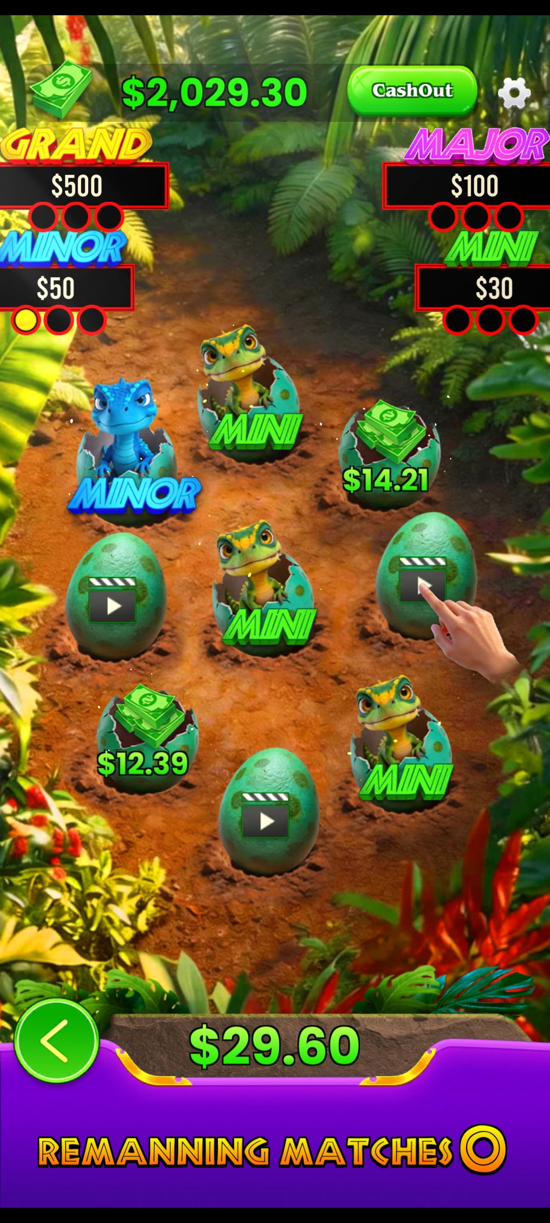 Dinosaur reveal